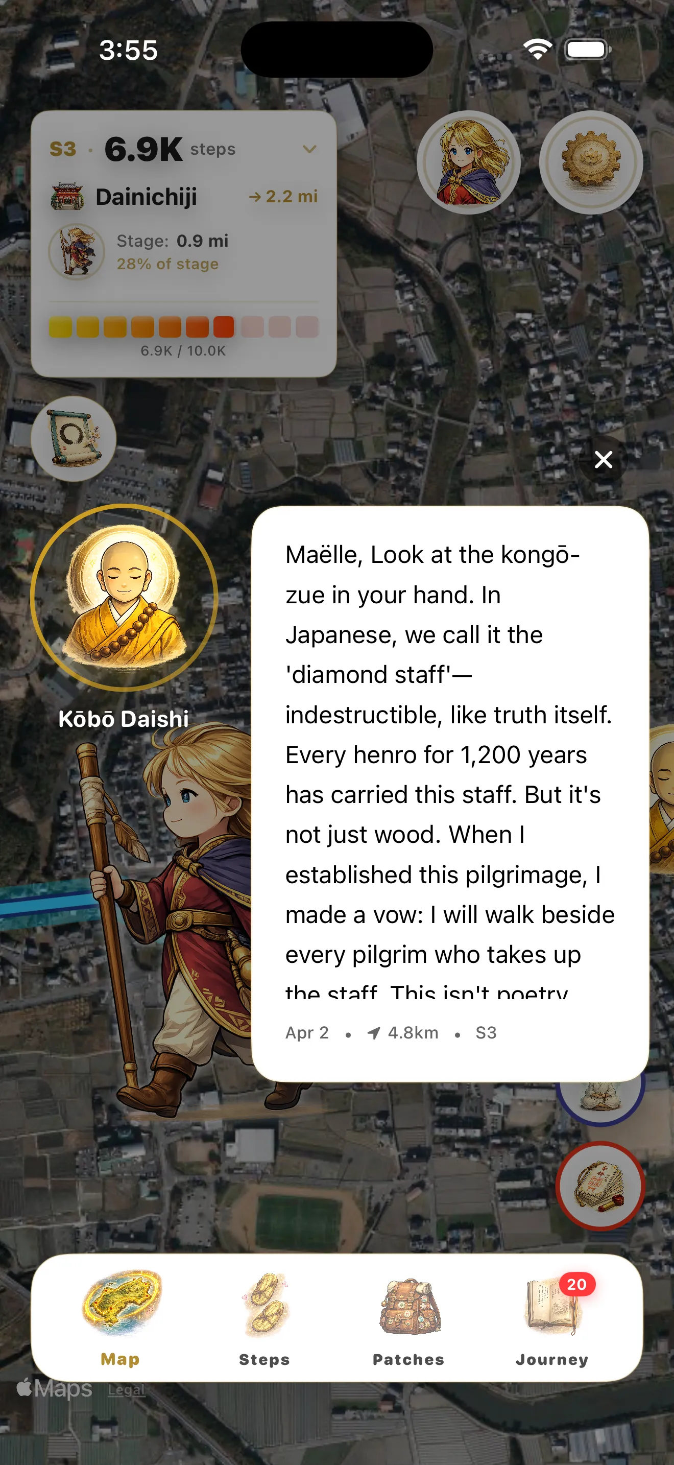 Wisdom teachings in the app